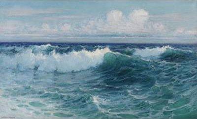 Lionel Walden Breaking Waves China oil painting art